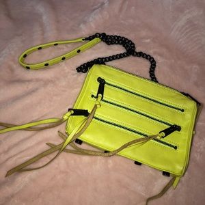 Neon yellow Purse